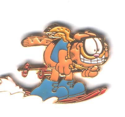 Garfield skiing